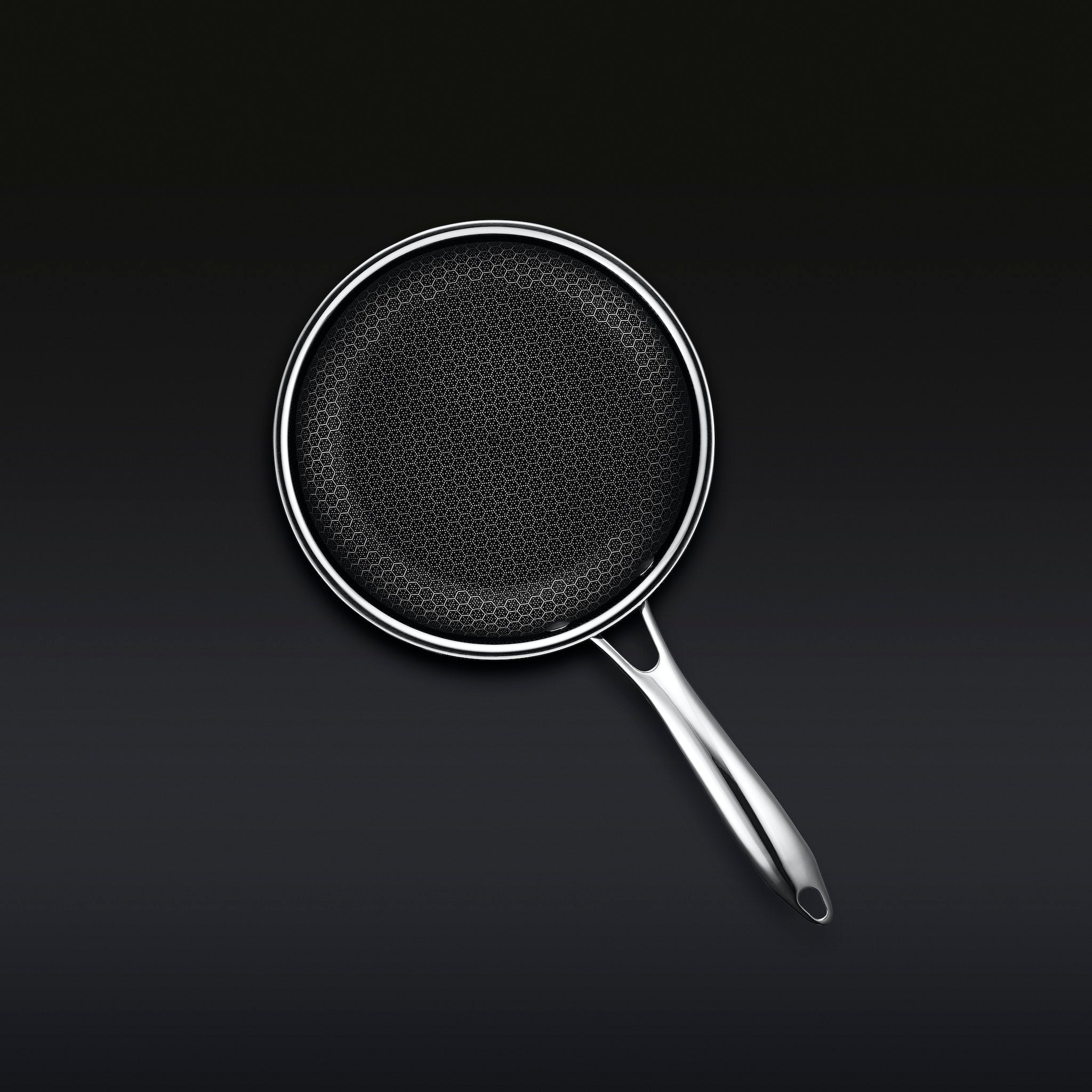 Hexclad_8inchPan_Overhead_BLACK
