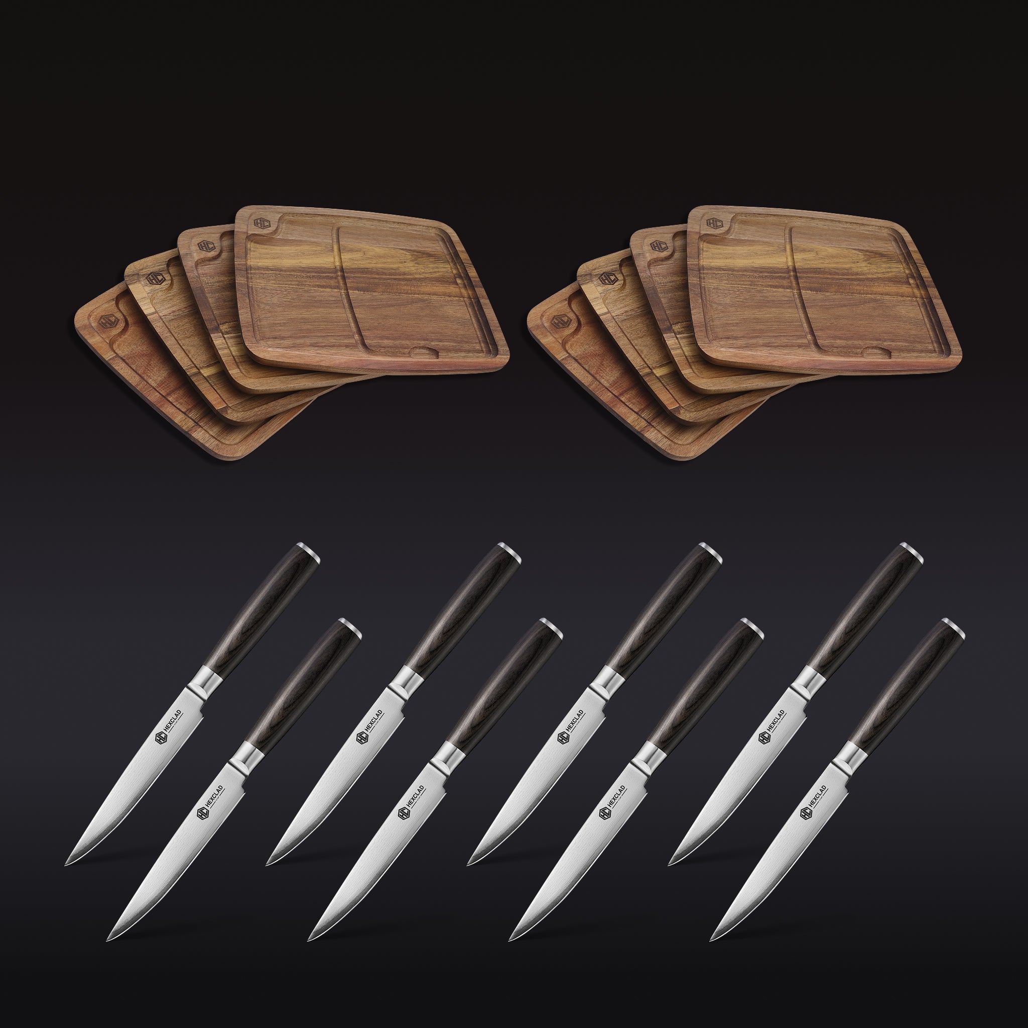 Steak_Knife_Bistecca_Plate_Set_16-pc_Espresso
